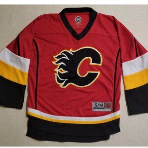 NHL Officially Licensed Calgary Flames Jersey Youth - Small